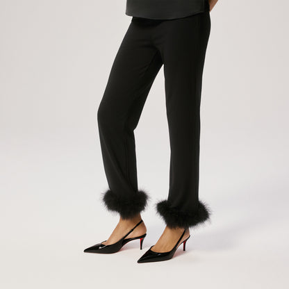 Christian Louboutin Miss Z Sling Back Women Shoes | Color Black