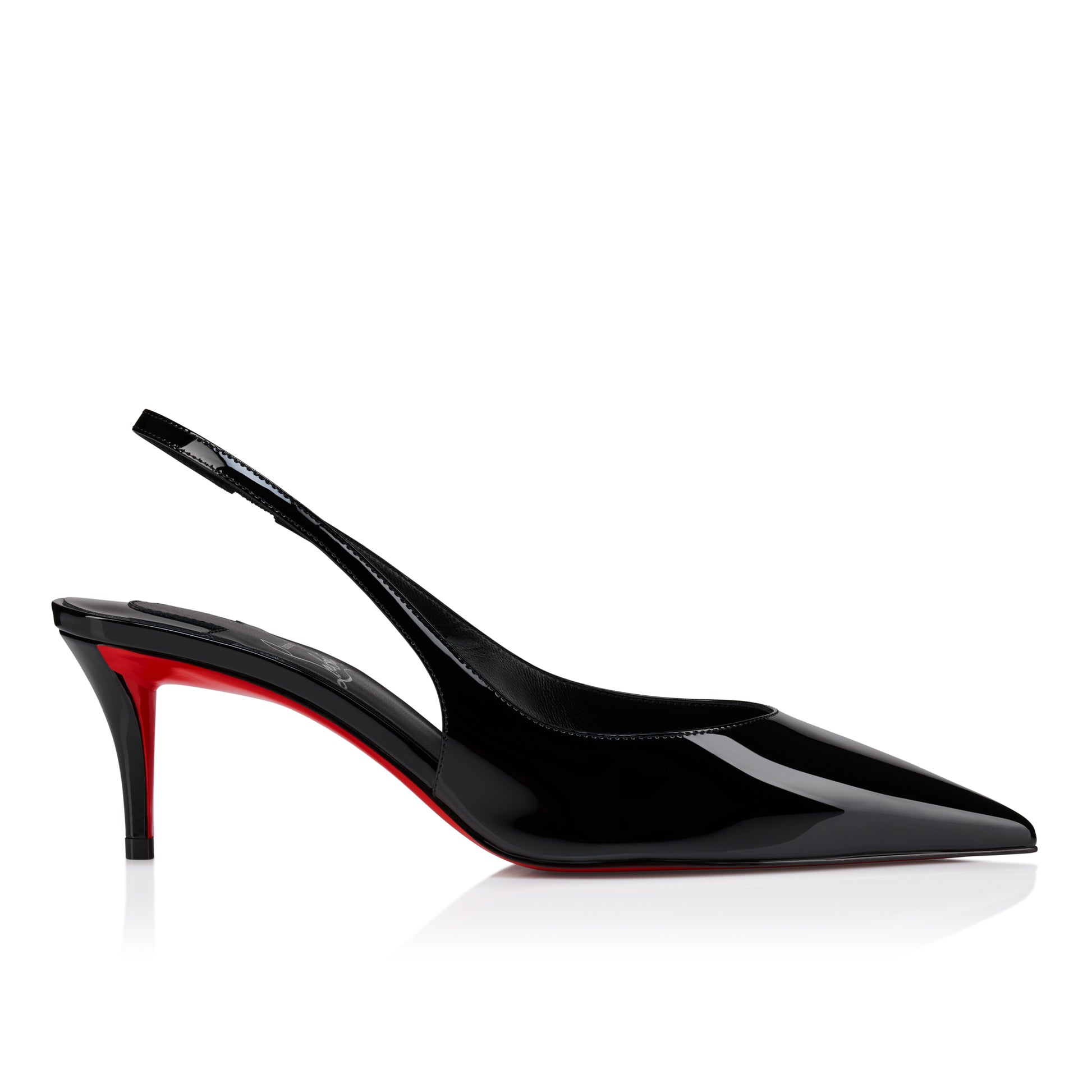 Christian Louboutin Miss Z Sling Back Women Shoes | Color Black