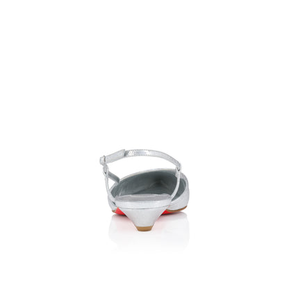 Christian Louboutin Miss Z Slingina Women Shoes | Color Silver