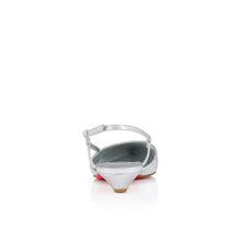 Load image into Gallery viewer, Christian Louboutin Miss Z Slingina Women Shoes | Color Silver
