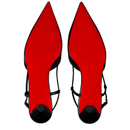 Christian Louboutin Miss Z Slingina Women Shoes | Color Black