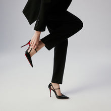 Load image into Gallery viewer, Christian Louboutin Miss Z Strap Women Shoes | Color Black
