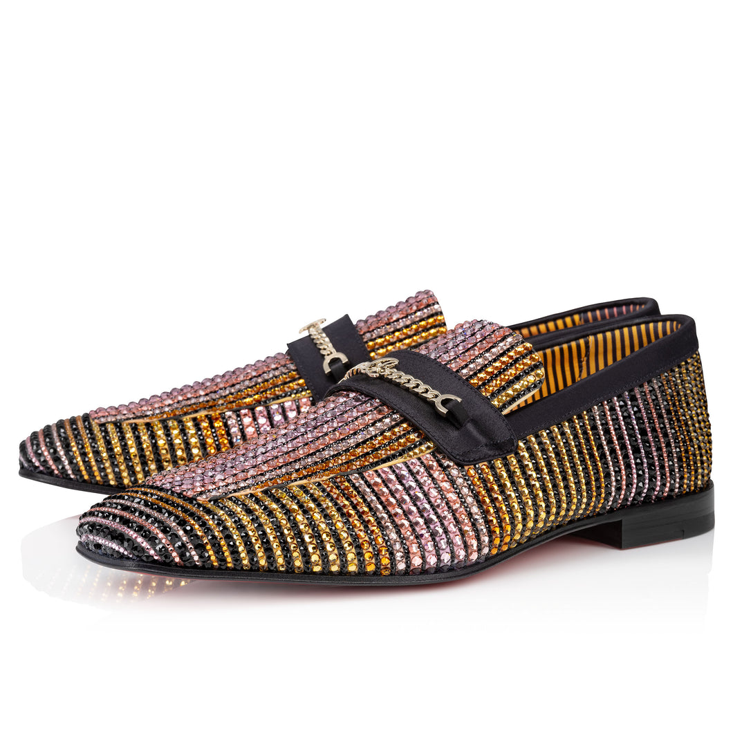 Christian Louboutin Mj Moc Strass Aftersun Men Men Shoes | Color Multicolor