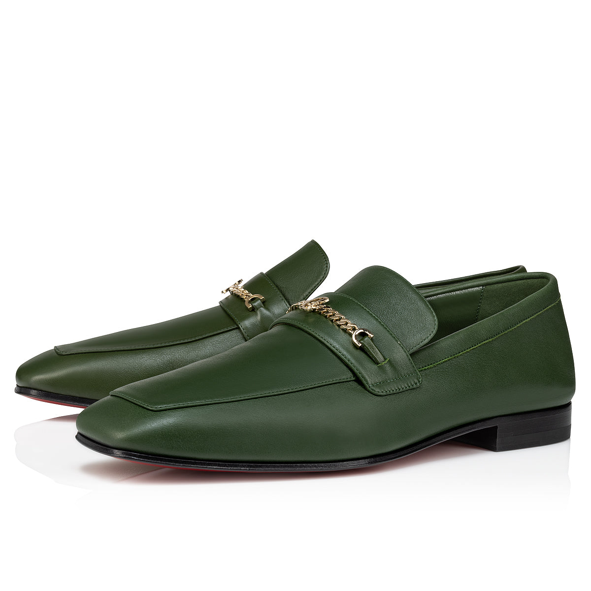 Christian Louboutin Mj Moc Man Men Shoes | Color Green
