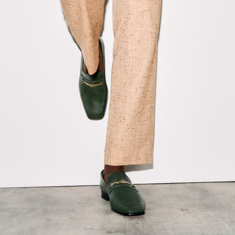 Christian Louboutin Mj Moc Man Men Shoes | Color Green