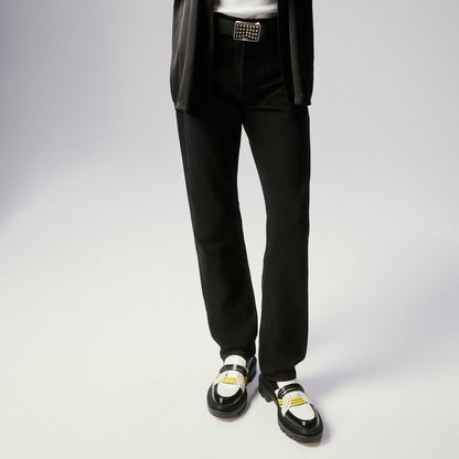 Christian Louboutin Moc College Gaagal Men Shoes | Color Black