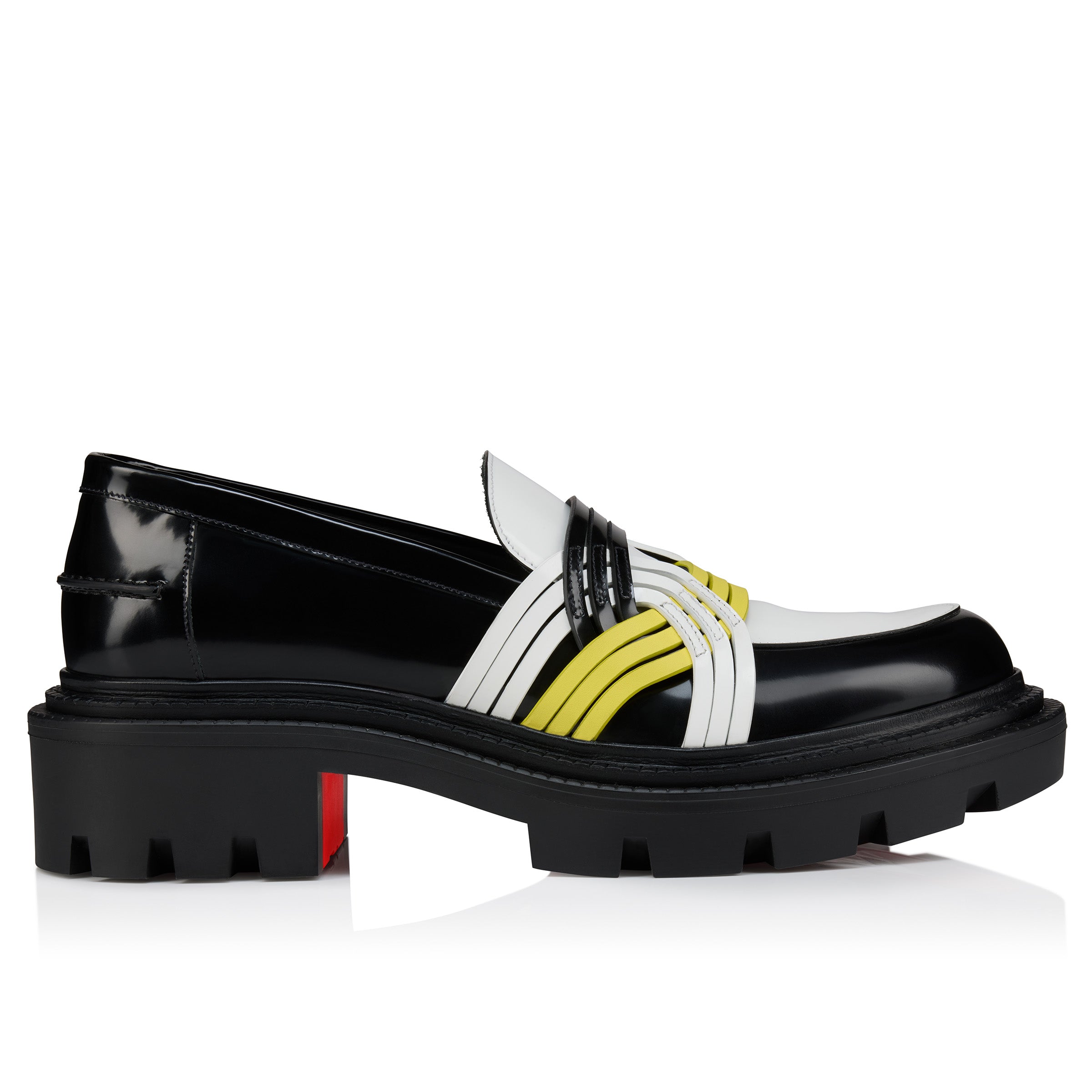 Christian Louboutin Moc College Gaagal Men Shoes | Color Black