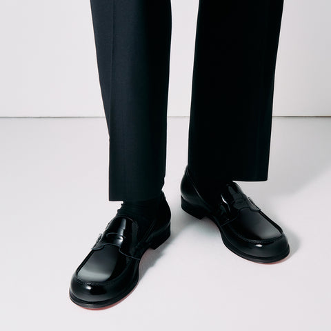 Christian Louboutin Mocloon Men Shoes | Color Black
