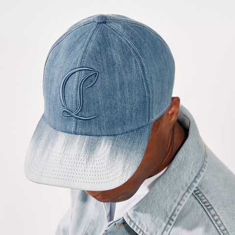 Christian Louboutin Mooncrest Men Hats | Color Blue