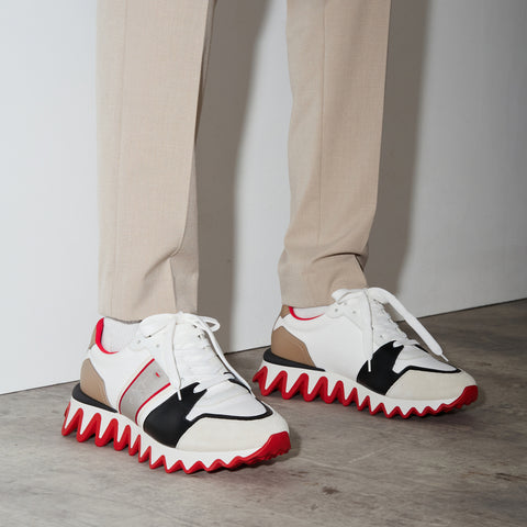 Christian Louboutin Nastroshark Men Shoes | Color White