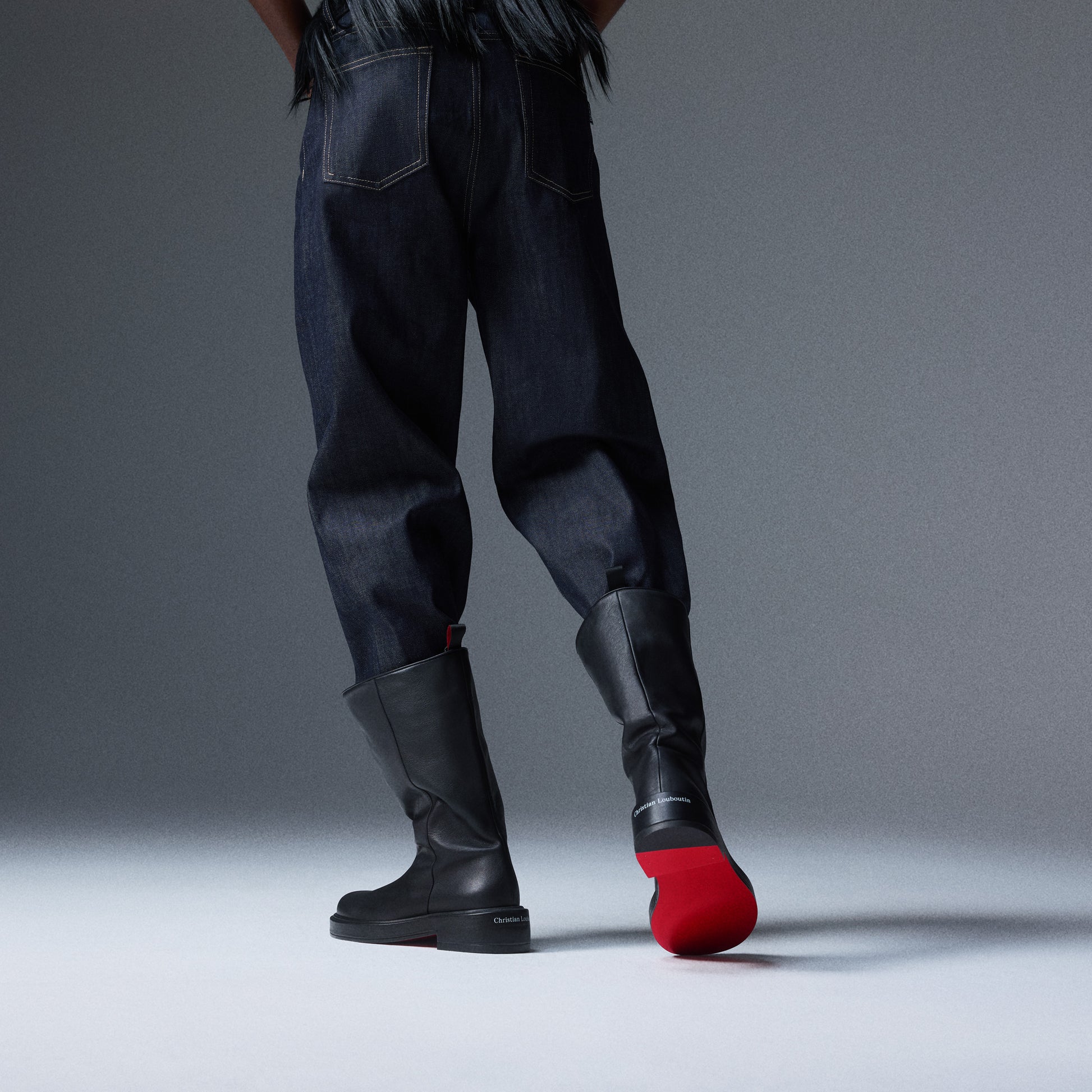 Christian Louboutin Neo Bloon Men Shoes | Color Black