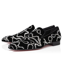 Load image into Gallery viewer, Christian Louboutin Octodandelion Strass Men Shoes | Color Black
