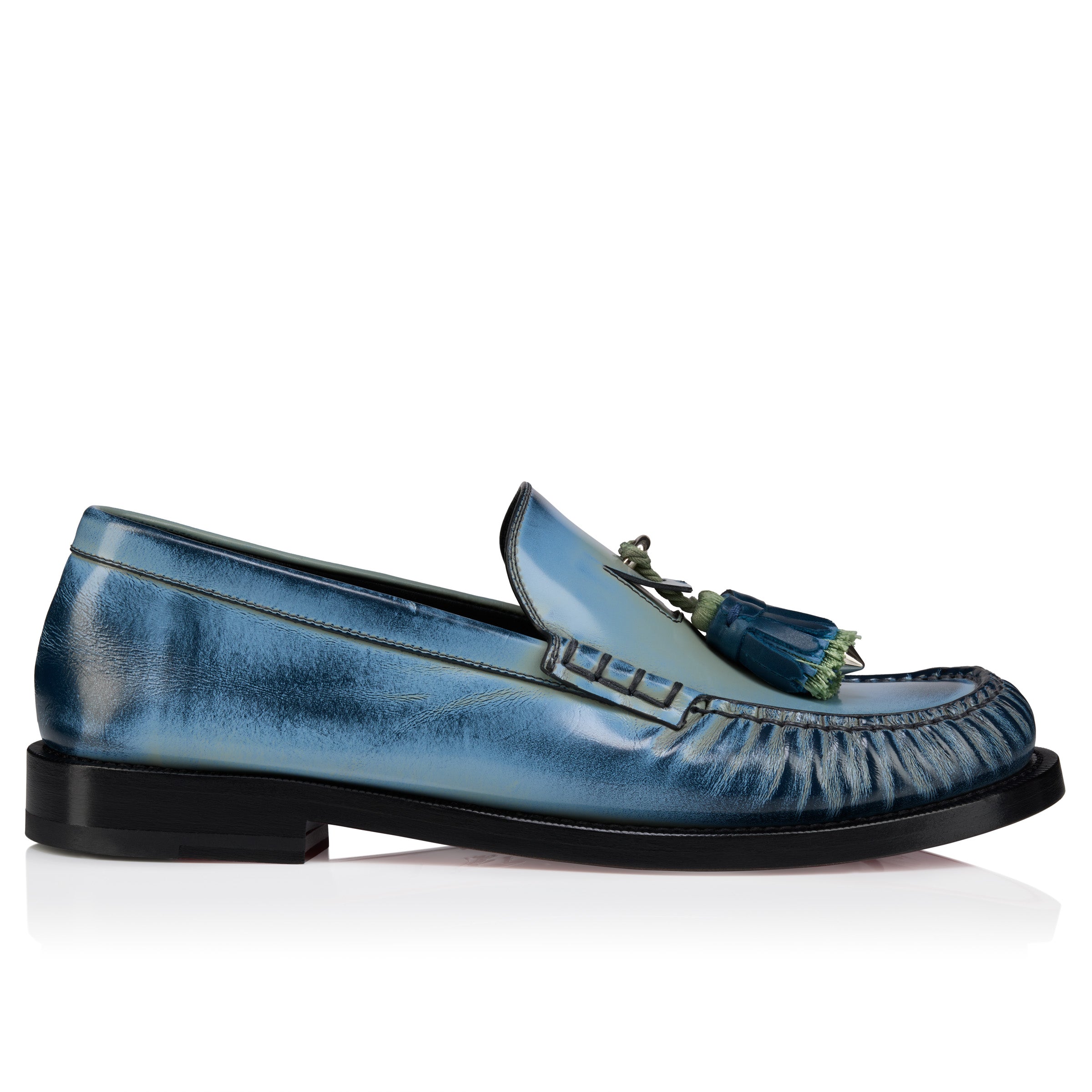 Christian Louboutin Orlando Men Shoes | Color Blue