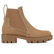 Load image into Gallery viewer, Christian Louboutin Out Lina Spike Lug Women Shoes | Color Brown
