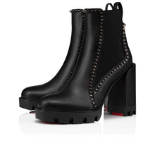 Load image into Gallery viewer, Christian Louboutin Out Line Spike Lug Women Shoes | Color Black
