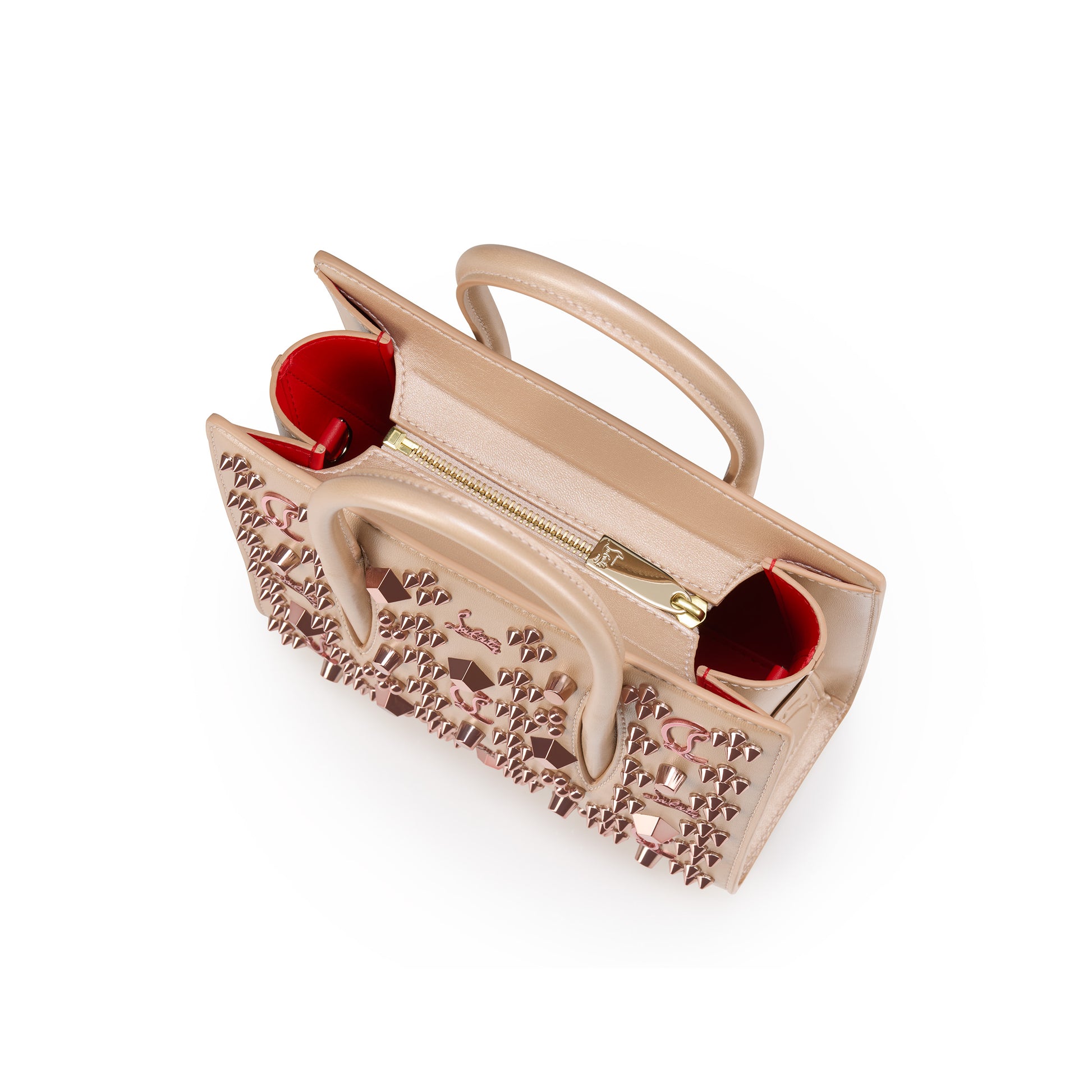 Christian Louboutin Paloma Mini Women Bags | Color Beige