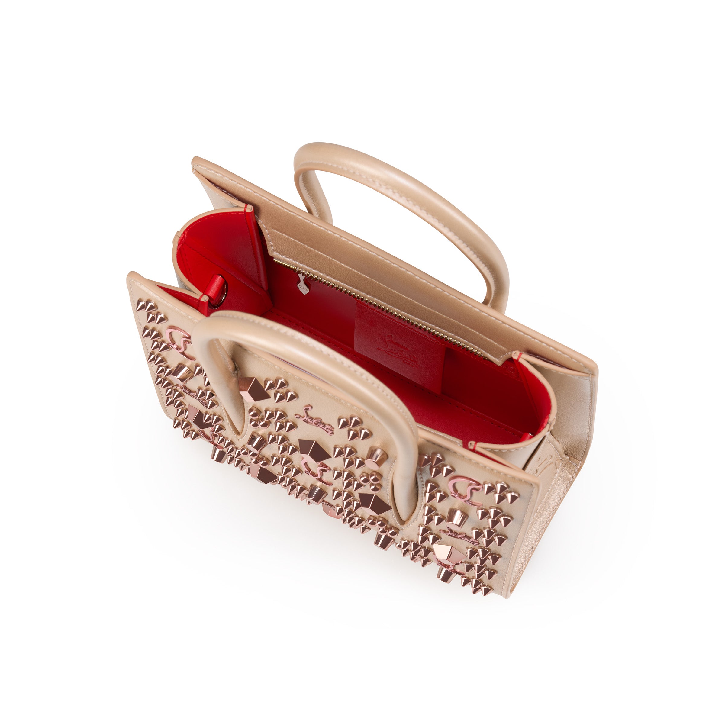 Christian Louboutin Paloma Mini Women Bags | Color Beige