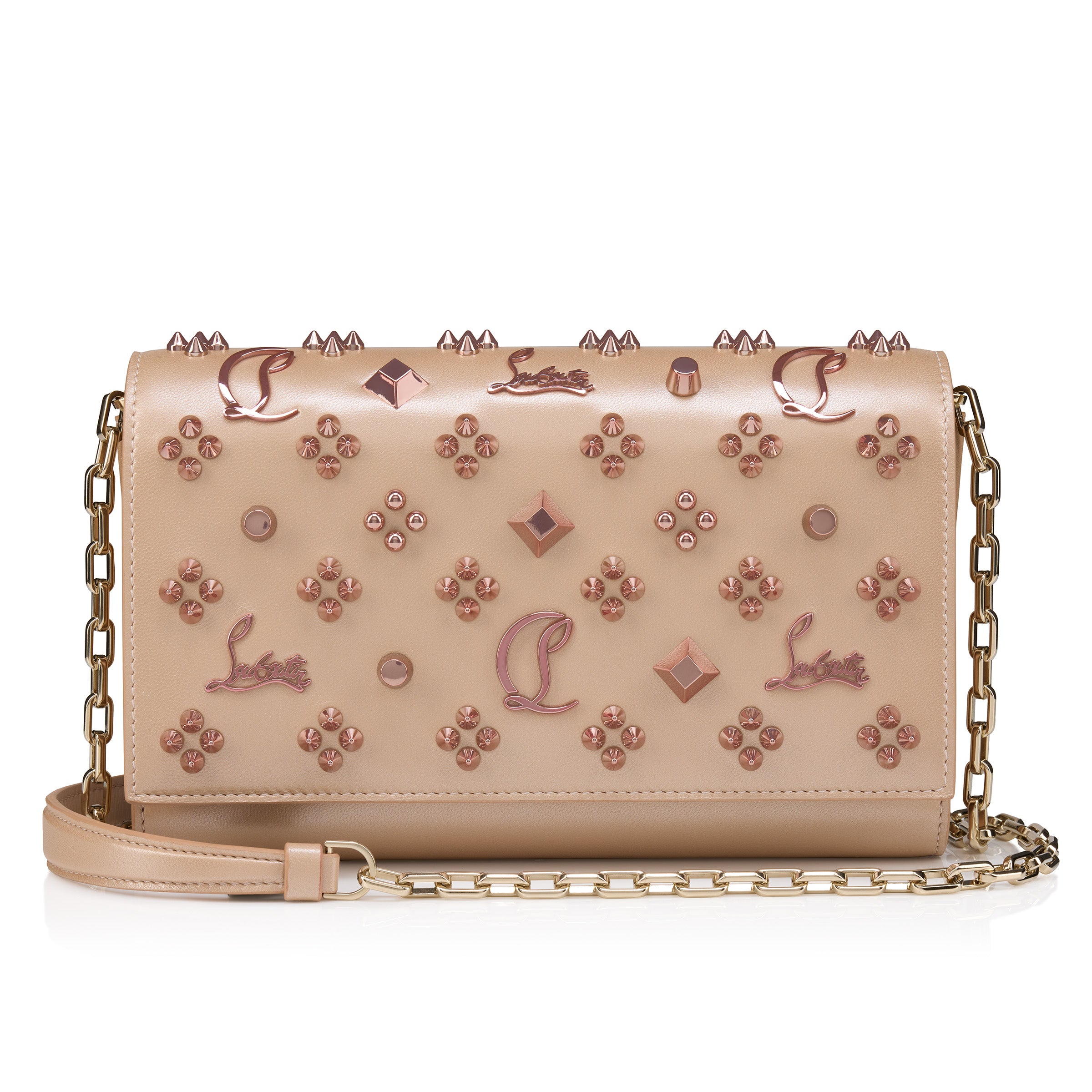 Christian Louboutin Paloma Women Bags | Color Beige
