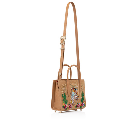 Christian Louboutin Paloma Mini Women Bags | Color Brown