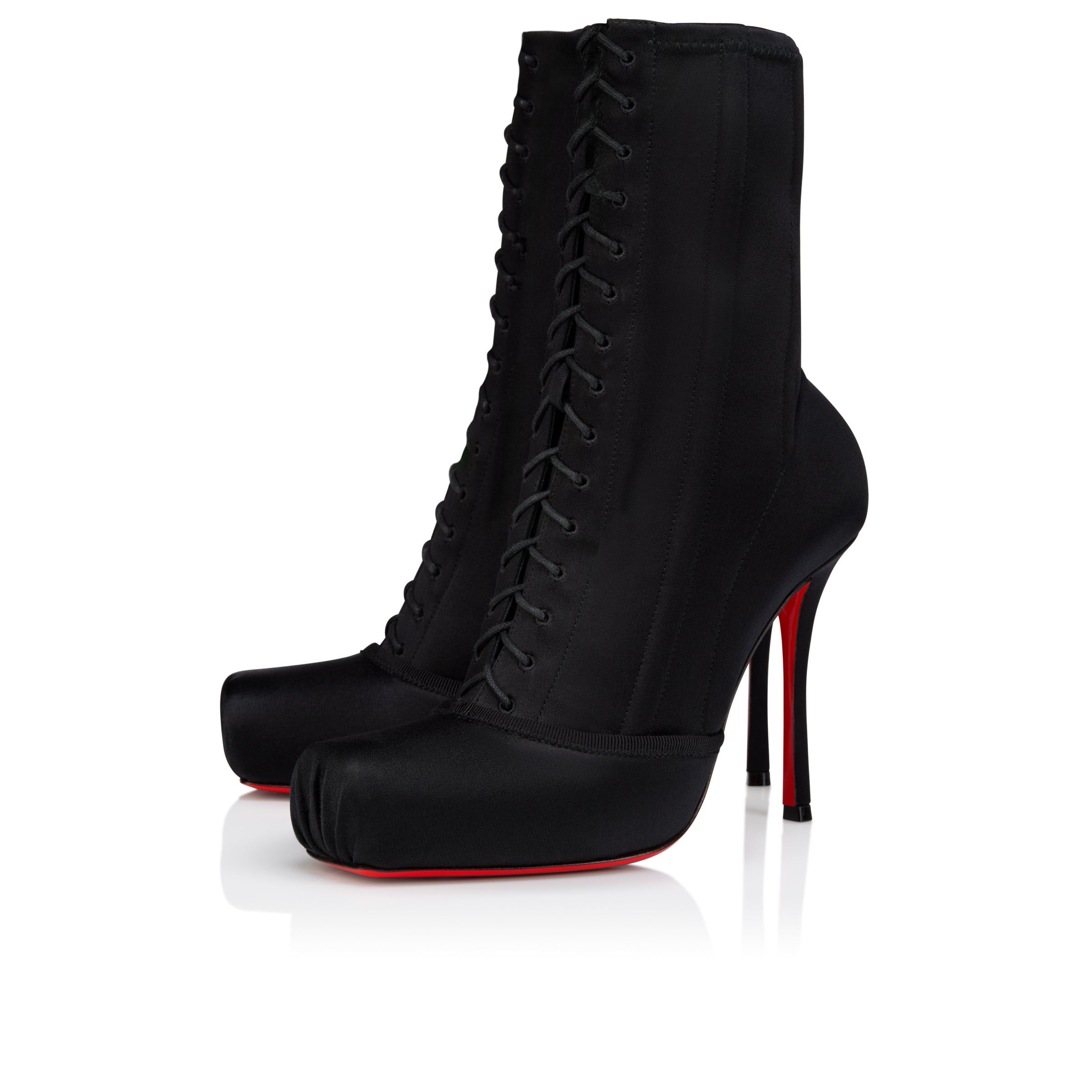 Christian Louboutin Pavlova Booty Women Shoes | Color Black