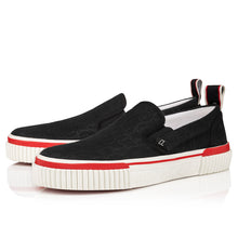 Load image into Gallery viewer, Christian Louboutin Pedro Boat Men Shoes | Color Black
