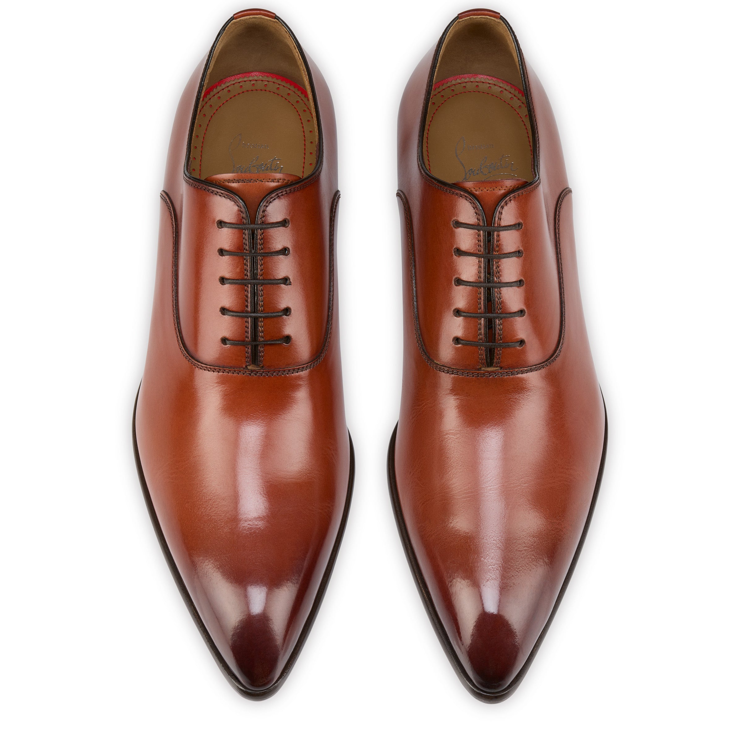 Christian Louboutin Pelvis Men Shoes | Color Orange