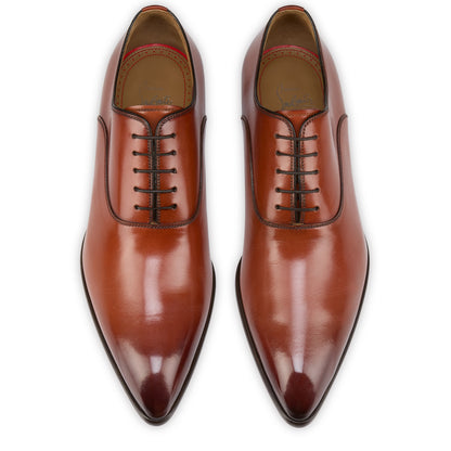 Christian Louboutin Pelvis Men Shoes | Color Orange