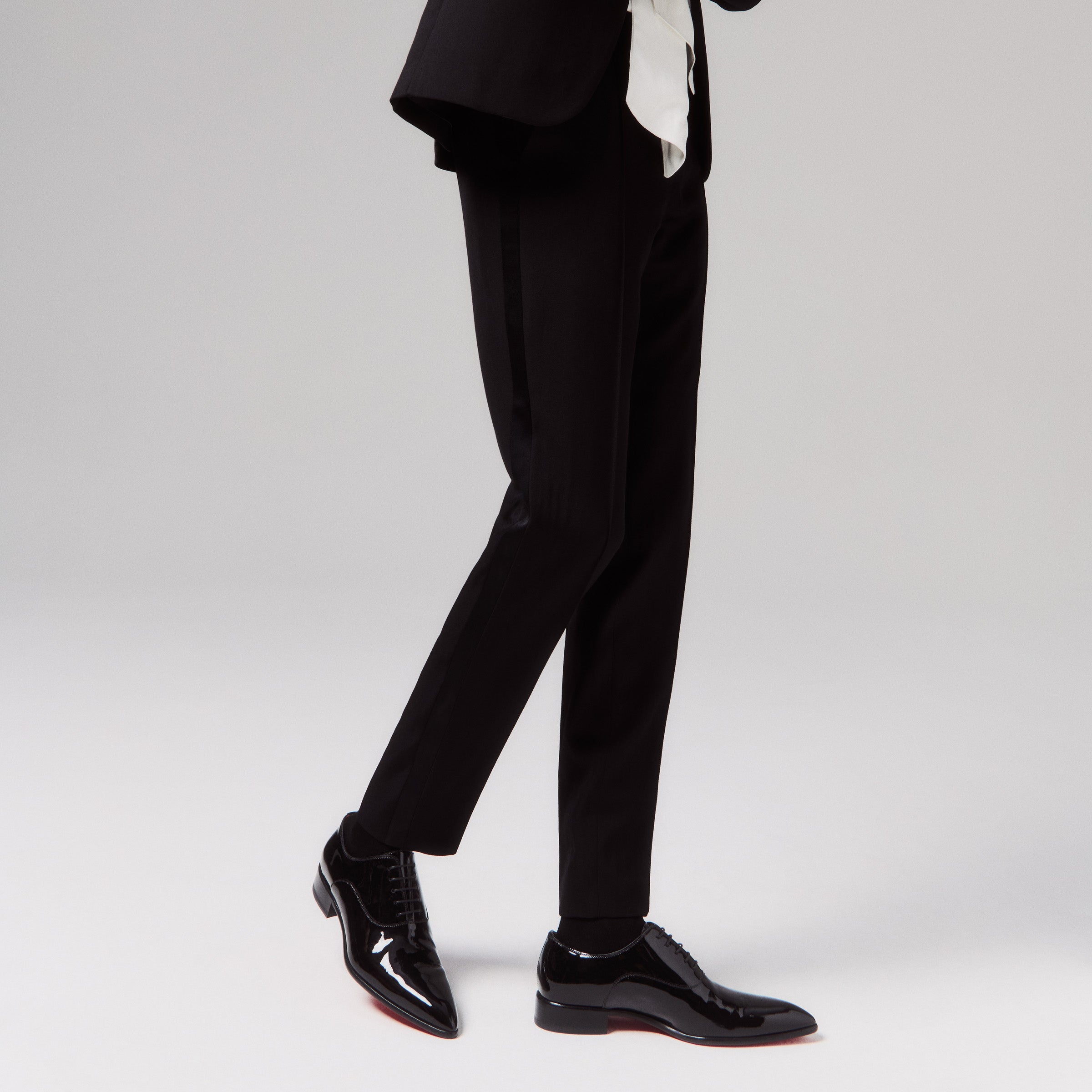 Christian Louboutin Pelvis Men Shoes | Color Black