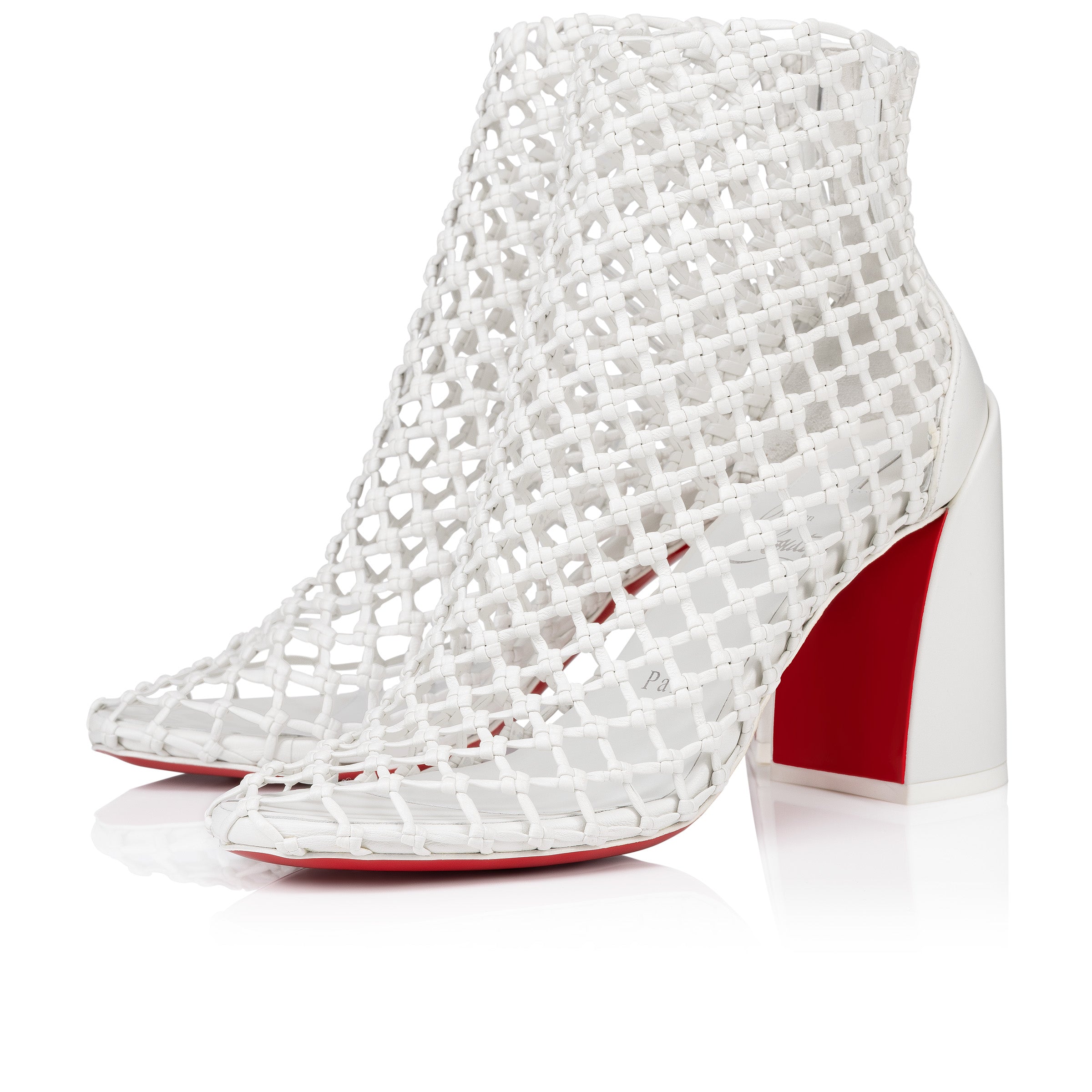 Christian Louboutin Porlibooty Women Shoes | Color White