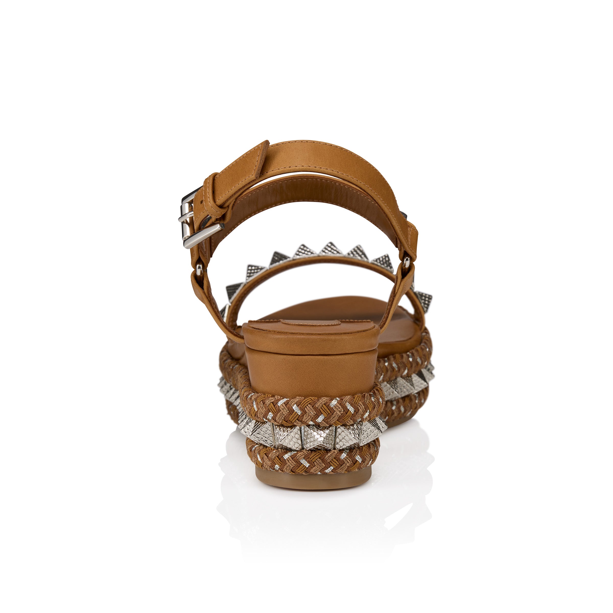 Christian Louboutin Pyraclou Women Shoes | Color Brown