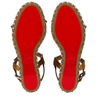 Christian Louboutin Pyraclou Women Shoes | Color Brown