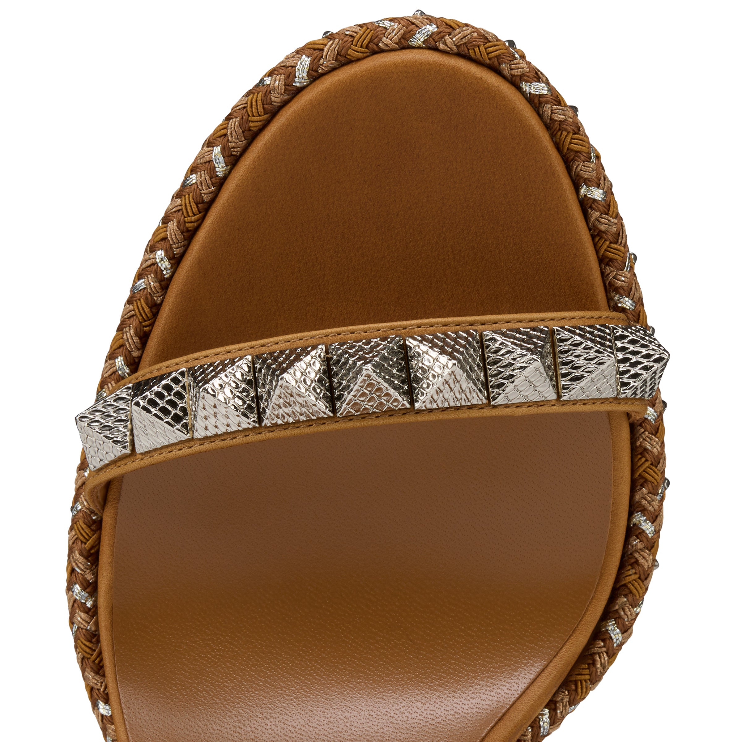 Christian Louboutin Pyraclou Women Shoes | Color Brown