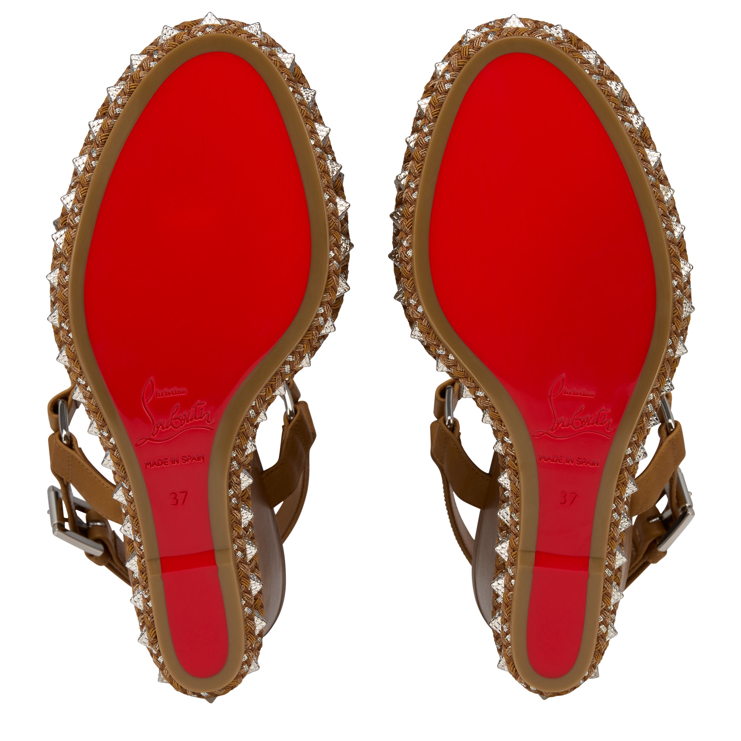 Christian Louboutin Pyraclou Women Shoes | Color Brown