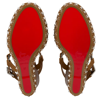 Christian Louboutin Pyraclou Women Shoes | Color Brown