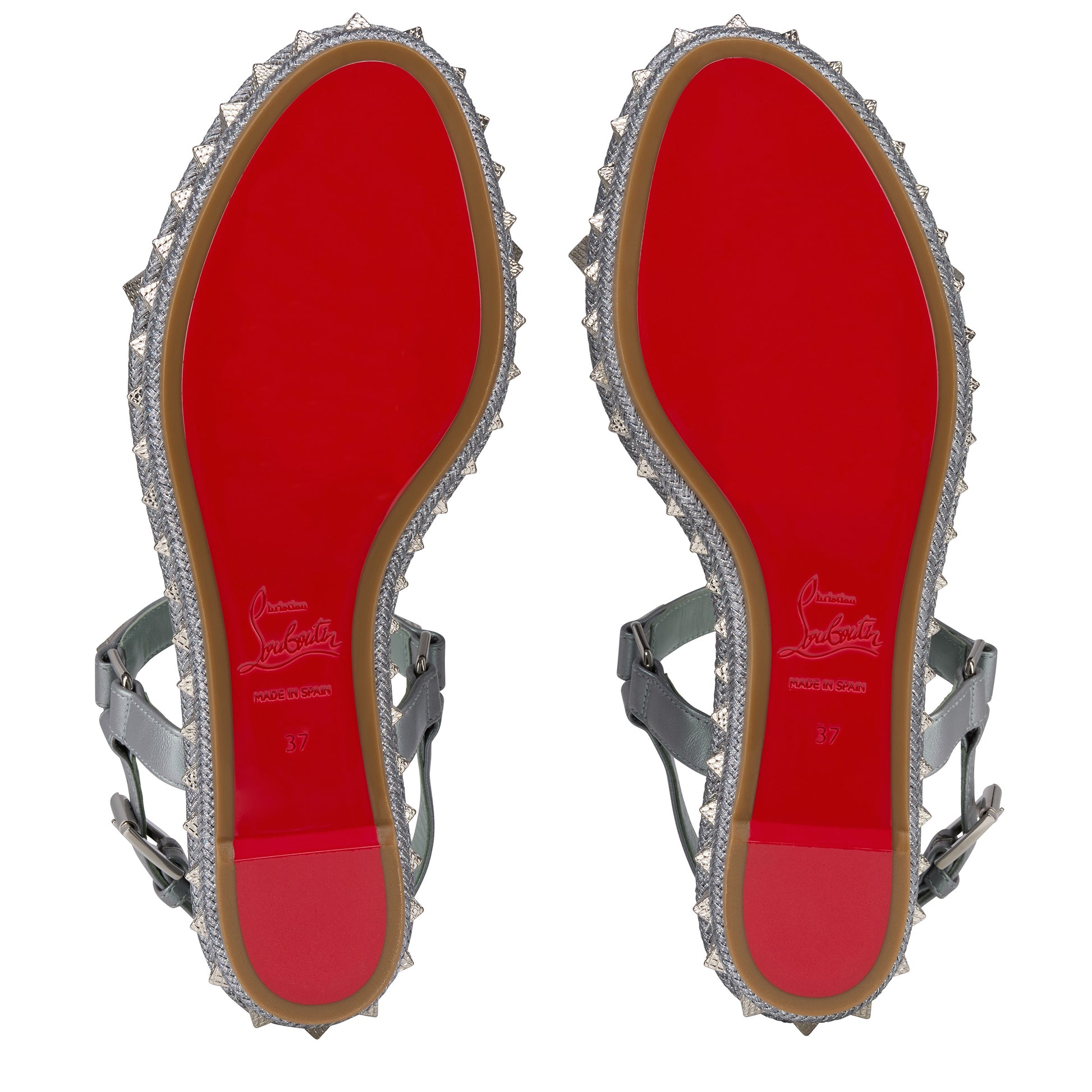 Christian Louboutin Pyraclou Women Shoes | Color Green