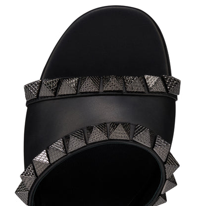 Christian Louboutin Pyramule Women Shoes | Color Black