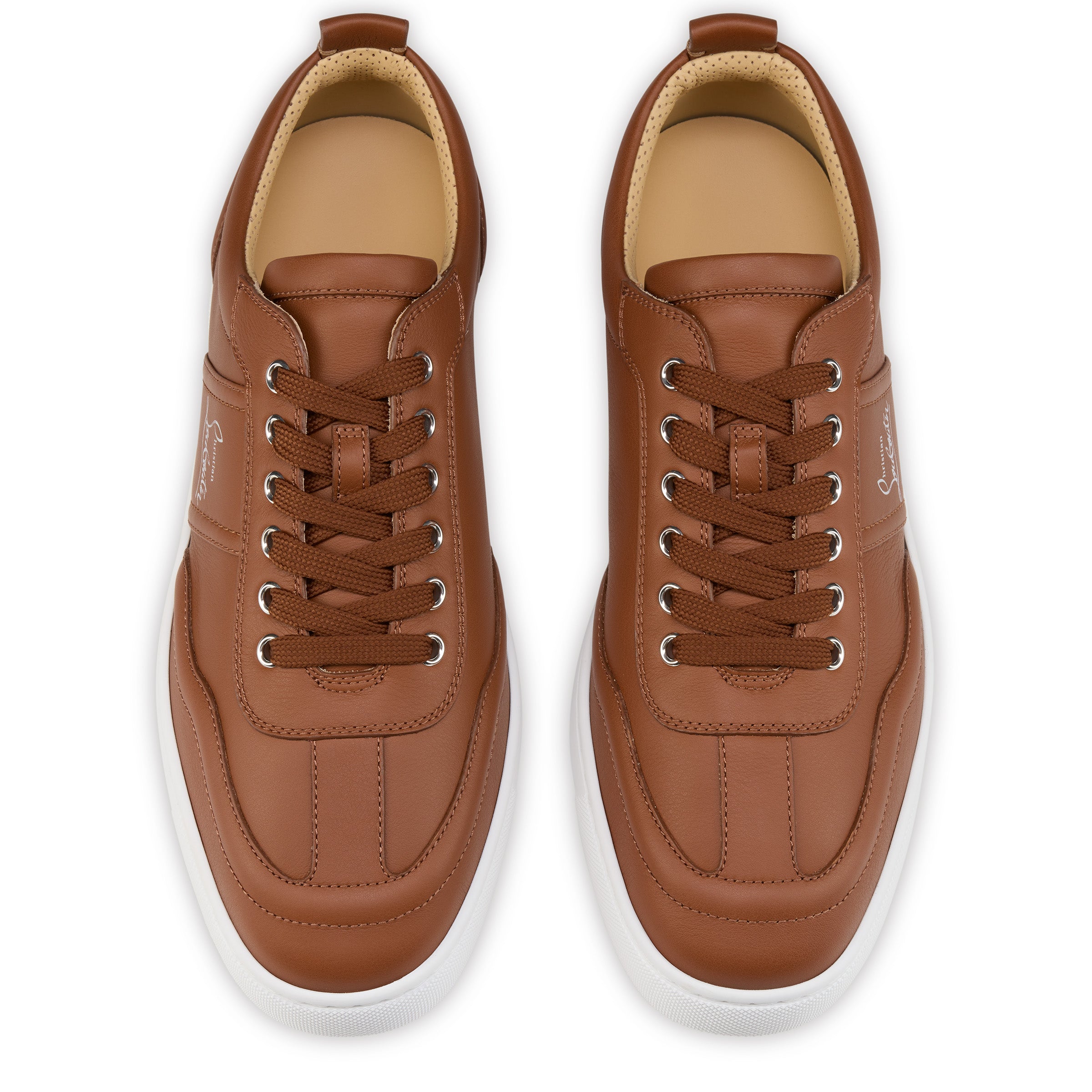 Christian Louboutin Retero Men Shoes | Color Brown