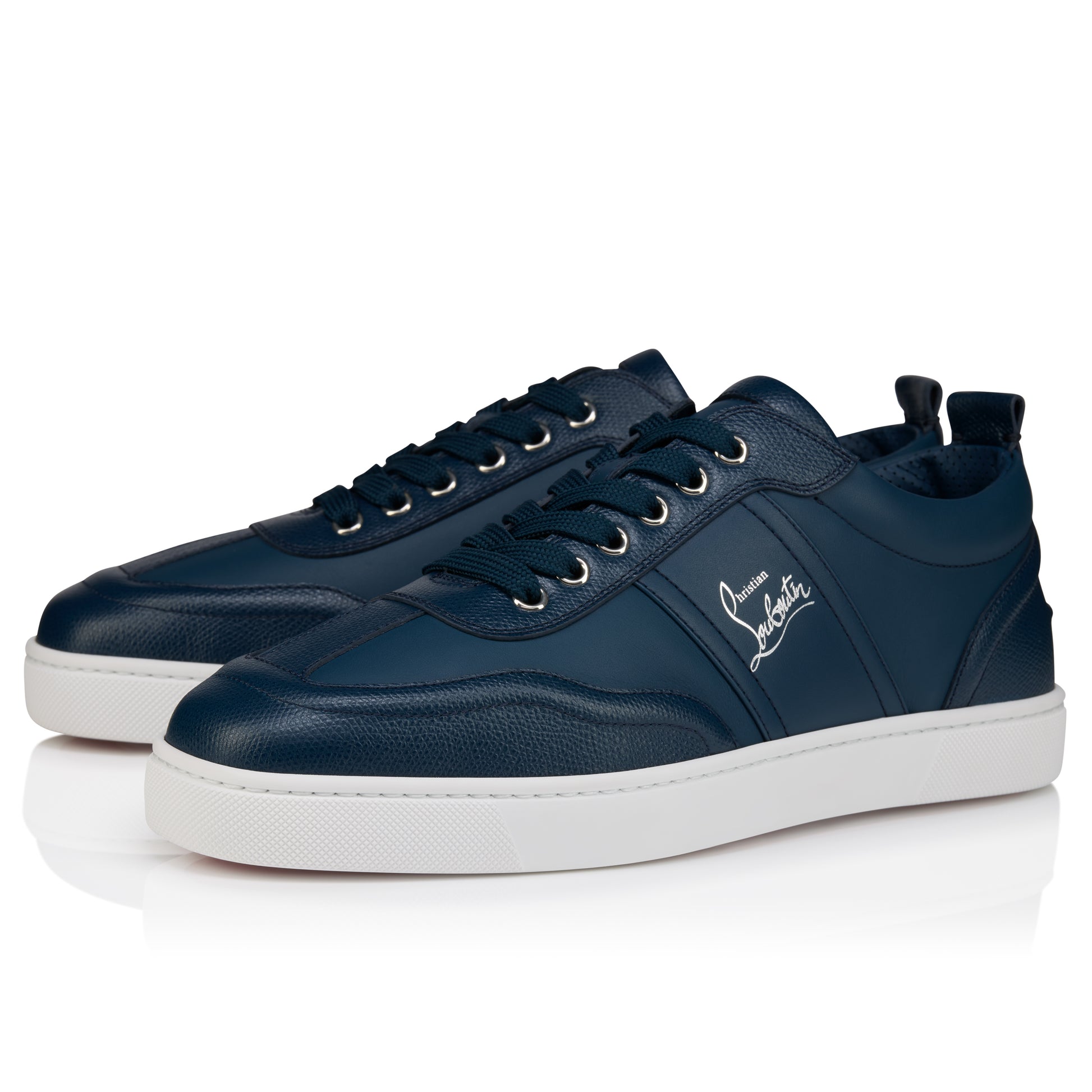 Christian Louboutin Retero Men Shoes | Color Blue