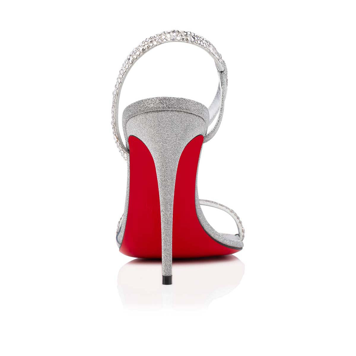 Christian Louboutin Rosalie Strass Women Shoes | Color Silver