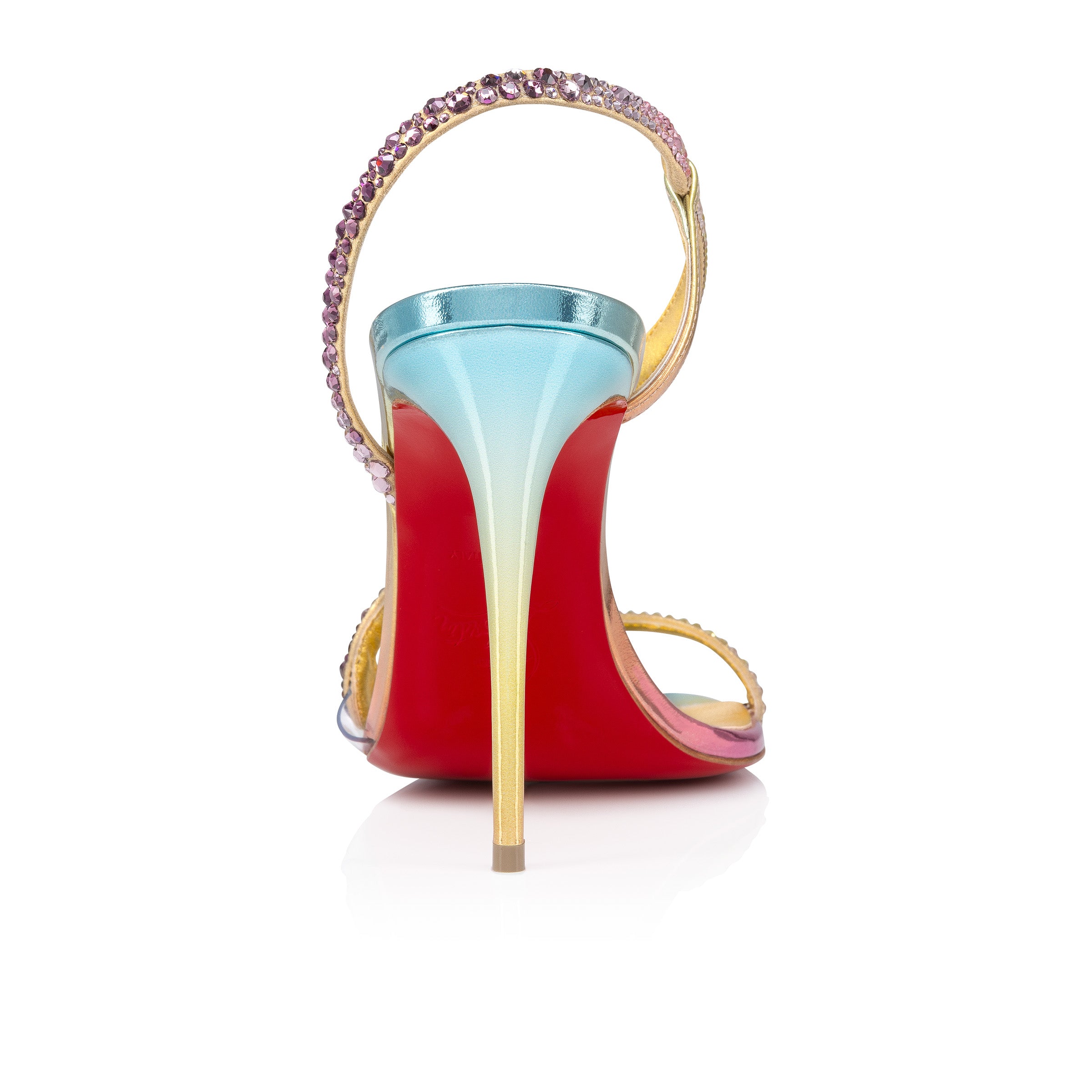 Christian Louboutin Rosalie Strass Boreal Women Shoes | Color Multicolor