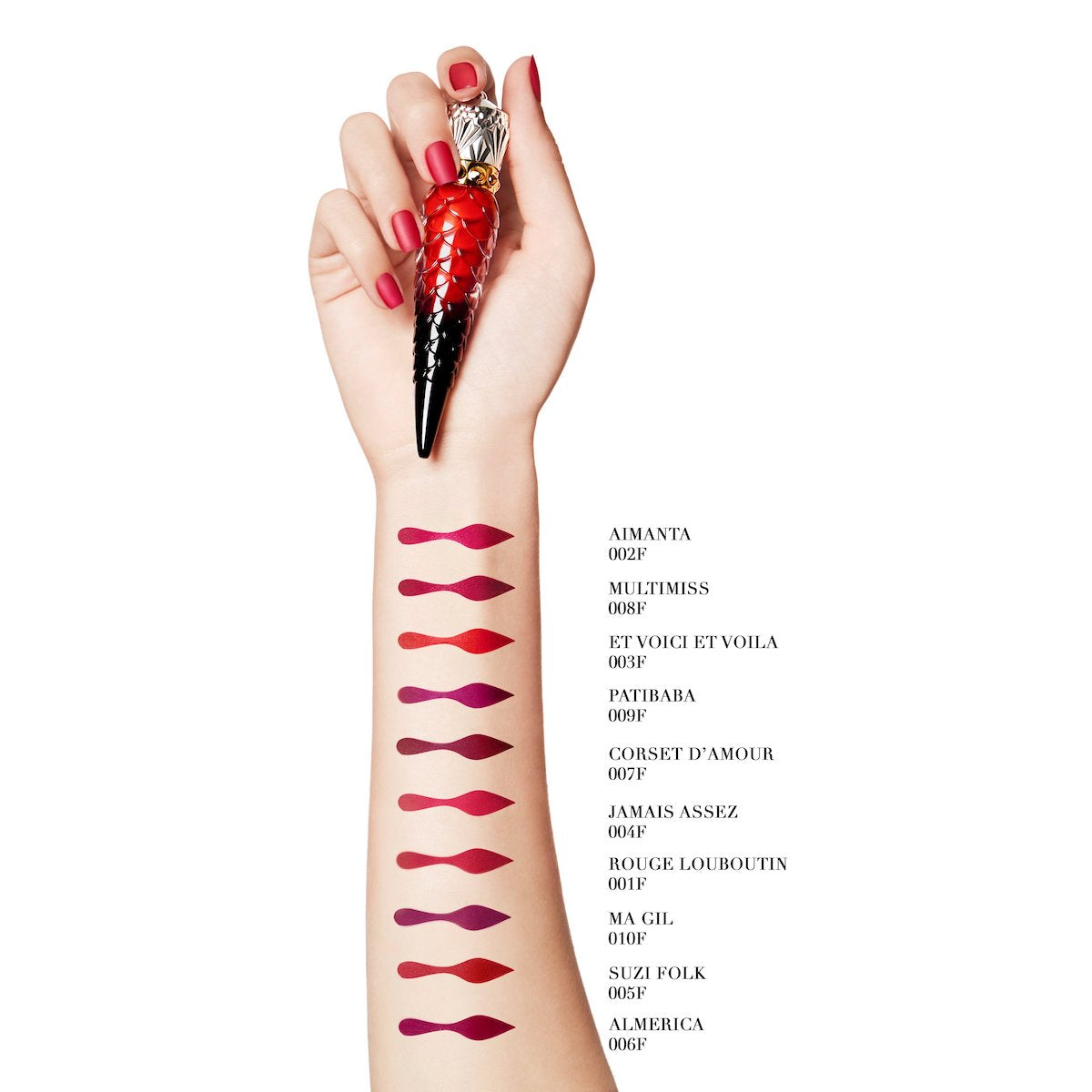 Christian Louboutin Rouge Louboutin Matte Fluids Women Beauty | Color Red