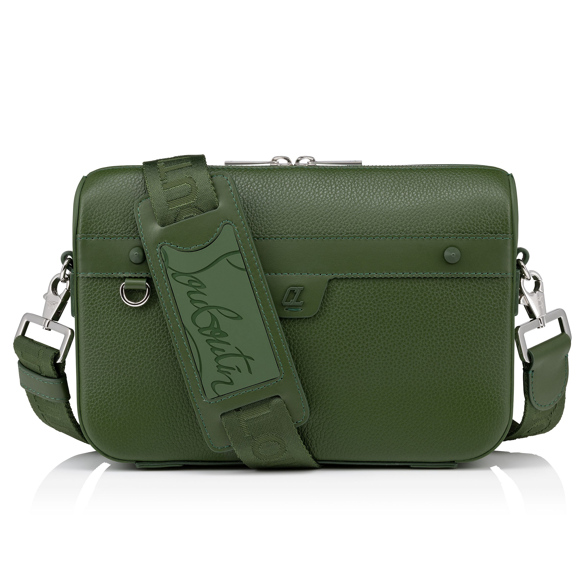 Christian Louboutin Ruisbuddy Men Bags | Color Green