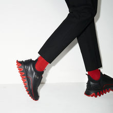 Load image into Gallery viewer, Christian Louboutin Sharkyloub Sp Spikes Men Shoes | Color Black
