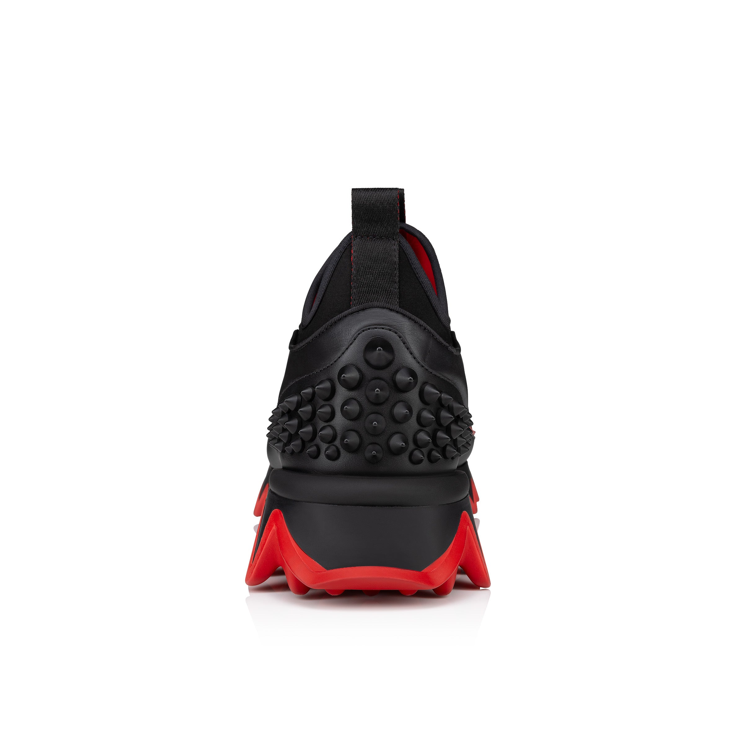Christian Louboutin Sharkyloub Sp Spikes Men Shoes | Color Black