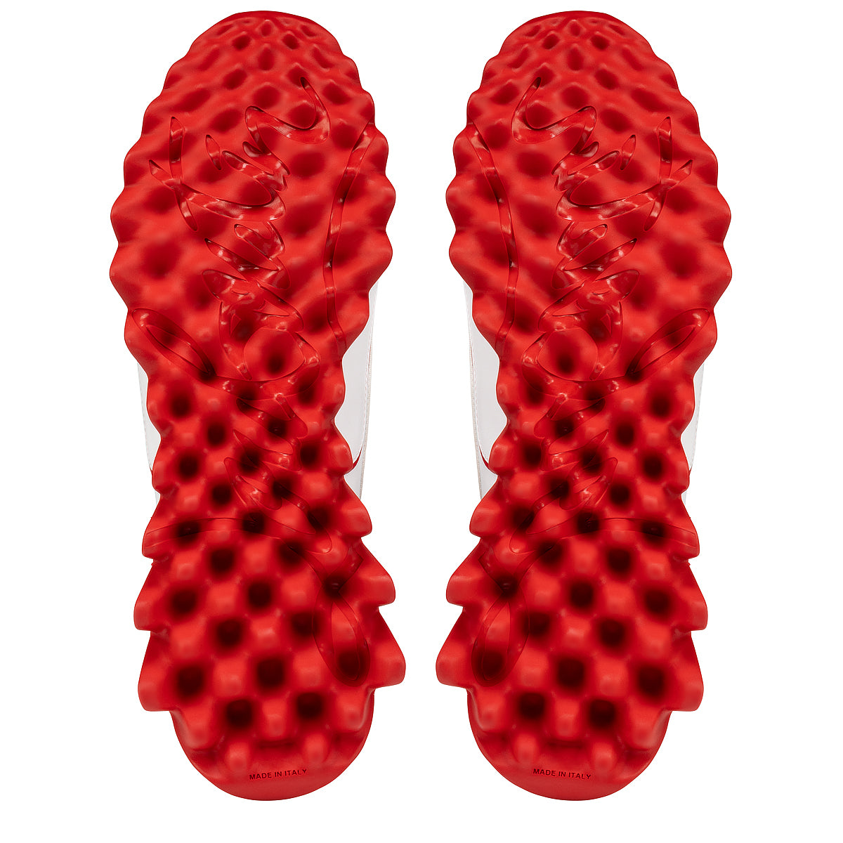 Christian Louboutin Sharkyloub Sp Spikes Men Shoes | Color White