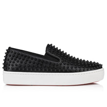 Load image into Gallery viewer, Christian Louboutin Spikeboat Men Shoes | Color Black
