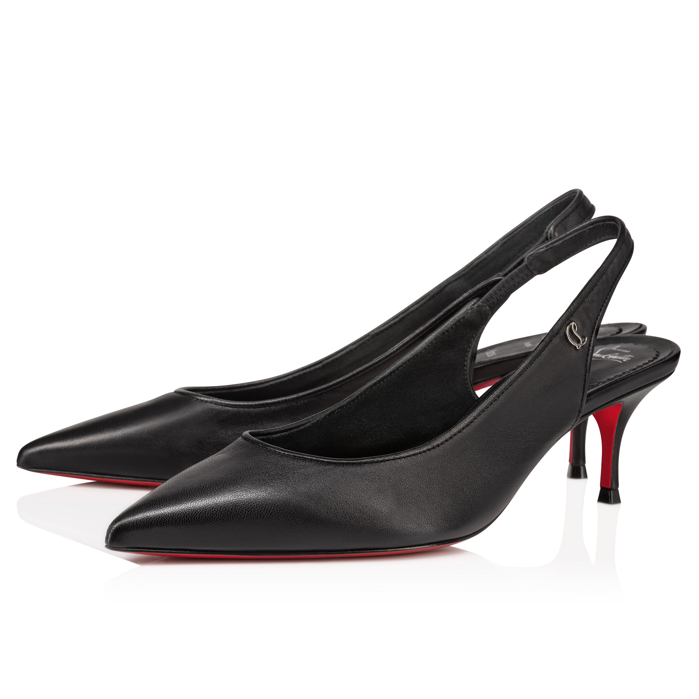 Christian Louboutin Sporty Kate Sling Women Shoes | Color Black