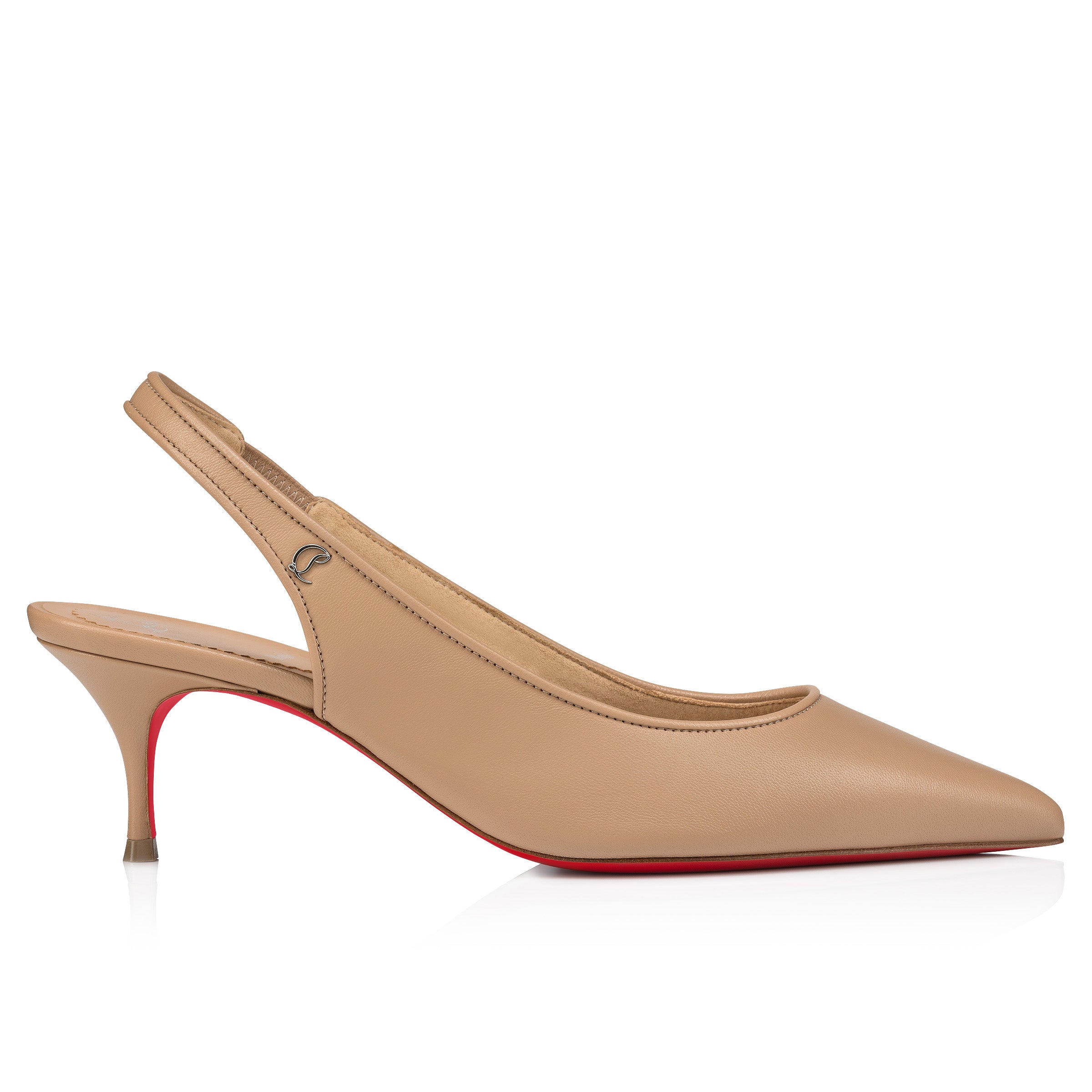 Christian Louboutin Sporty Kate Sling Women Shoes | Color Beige