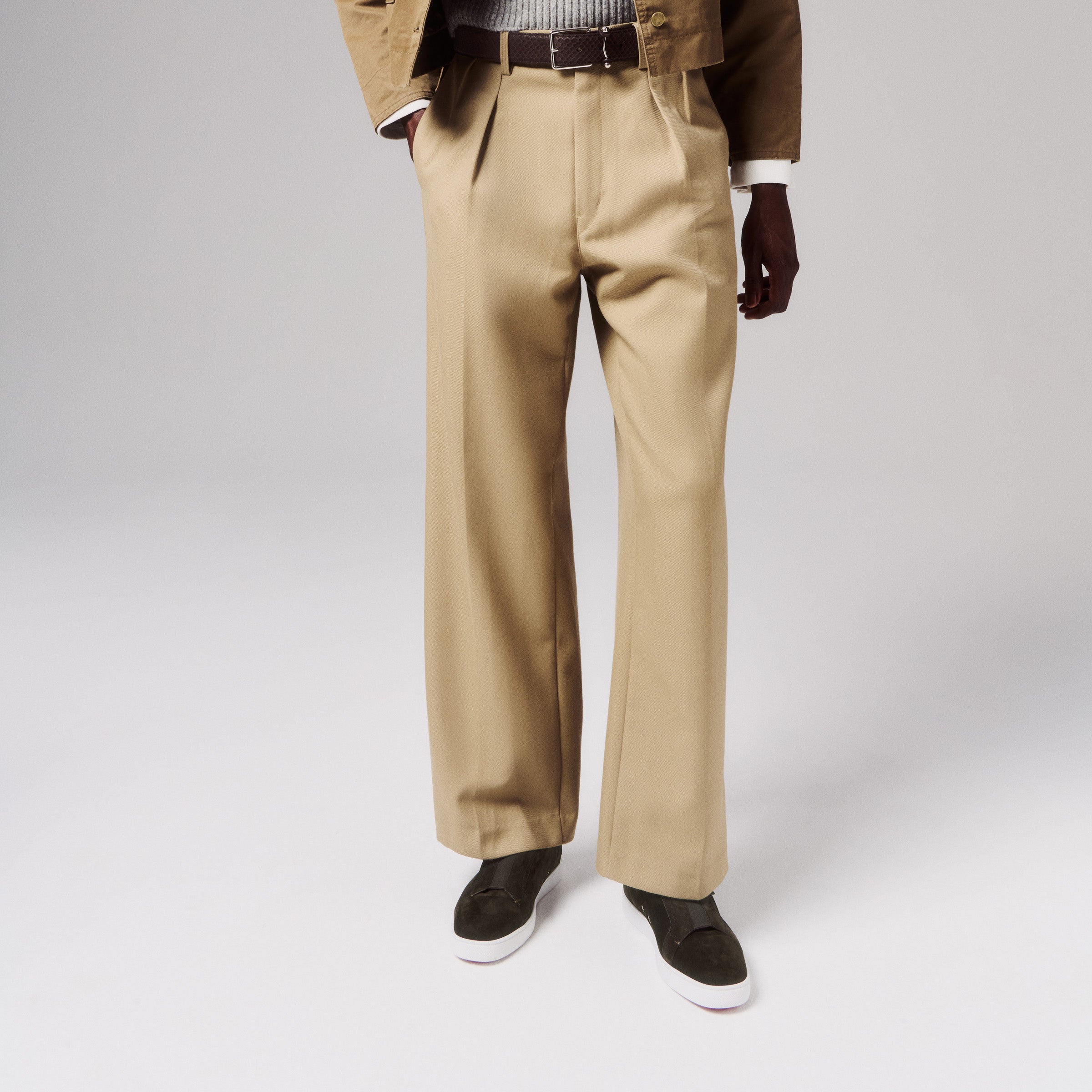 Christian Louboutin St Louis Men Shoes | Color Brown