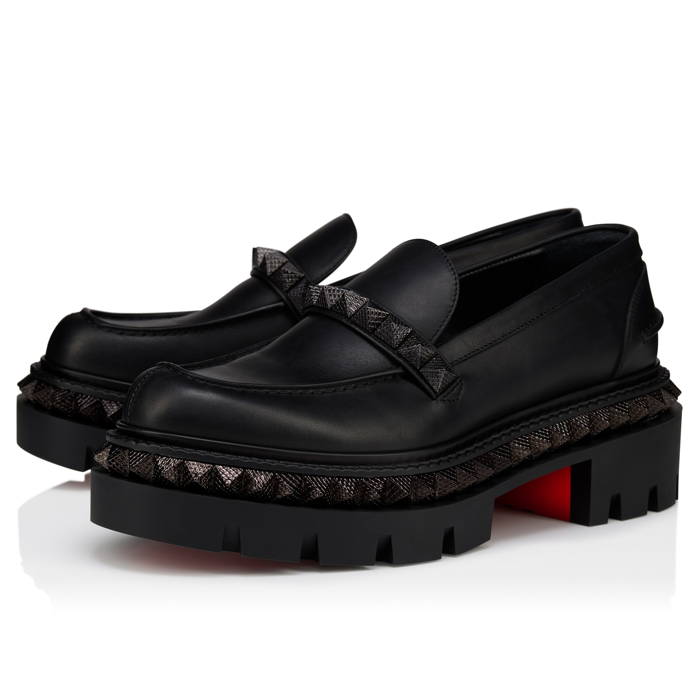 Christian Louboutin St Roch Pyraclou Women Shoes | Color Black